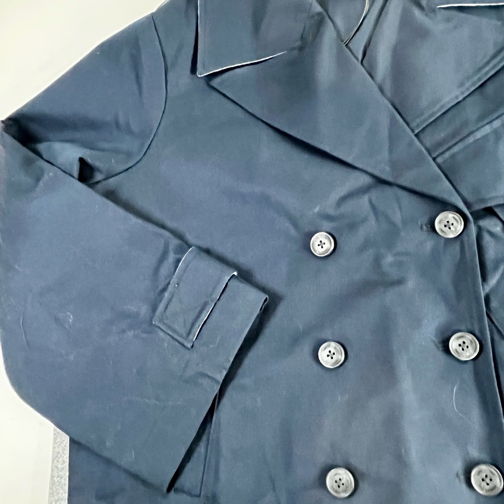 DO by Dee Ocleppo Mixed Media Short Trench Coat/ Jacket. NWT - Picture 15 of 15